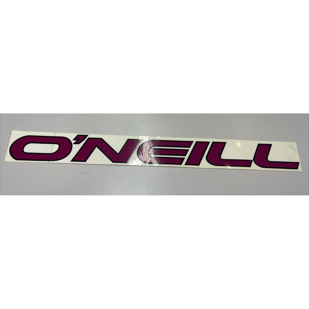 NEW ONEILL  VINTAGE 90'S SURFBOARD SKATEBOARD SURF STICKER‎ 12"